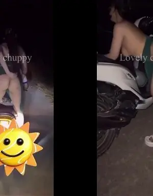 Đi hóng gió em gái múp chơi public với 2 anh giữa đường