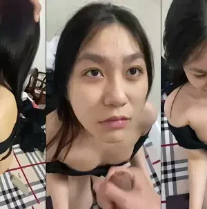 Bé sinh viên cực phẩm kêu em há miệng ra thì không chịu làm anh xuất tinh lên cả tóc em